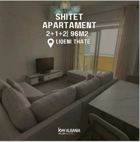 Tirane, shitet apartament 2+1+Ballkon Kati 3, 96 m² 200.000 € (peti)