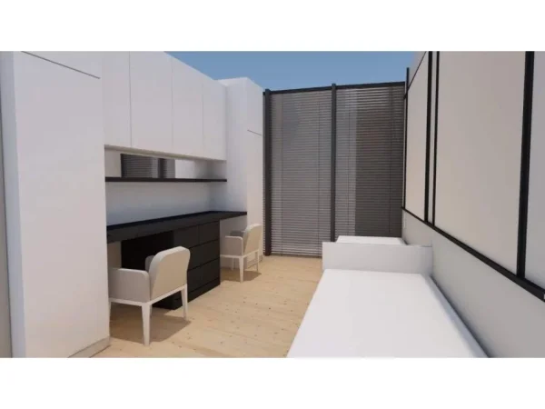 Tirane, jepet me qera apartament 2+1 Kati 4, 105 m² 1.500 € (Lake View)