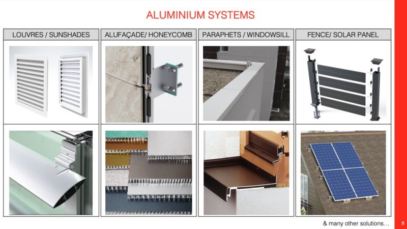 Tirane, ofroj Profile Alumin/ PVC/ Gomina Fuga, sisteme alumini