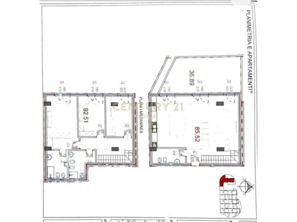 Tirane, shes apartament duplex Dublex Kati 1, 250 m² 340.000 € (KODREN E DIELLIT)