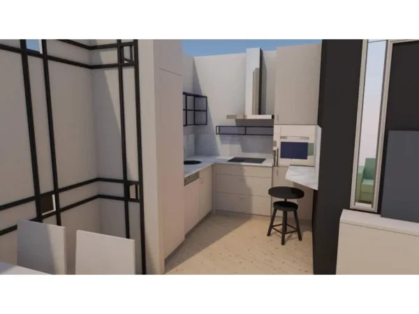 Tirane, jepet me qera apartament 2+1+Ballkon Kati 4, 105 m² 1.500 € (Liqeni Artificial)
