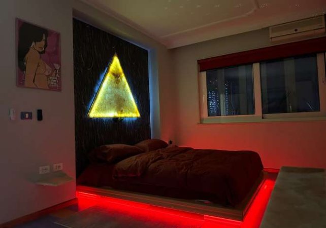 Tirane, jepet me qera apartament 2+1 Kati 6, 101 m² 1.500 € (Rruga Donika Kastrioti)