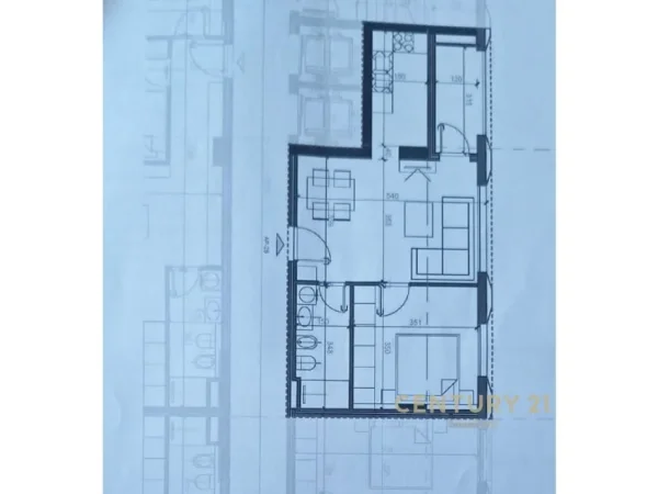 Tirane, shes apartament 1+1+Aneks+Ballkon Kati 3, 65 m² 120.000 € (JORDAN MISJA)