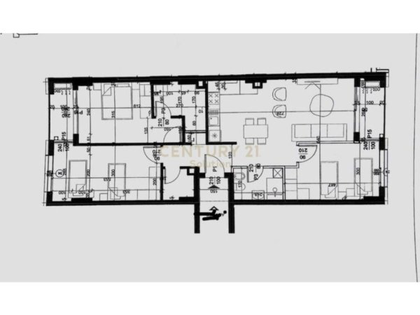 Tirane, shes apartament 3+1+Aneks+Ballkon Kati 8, 128 m² 198.000 € (PALLATIT ME SHIGJETA)