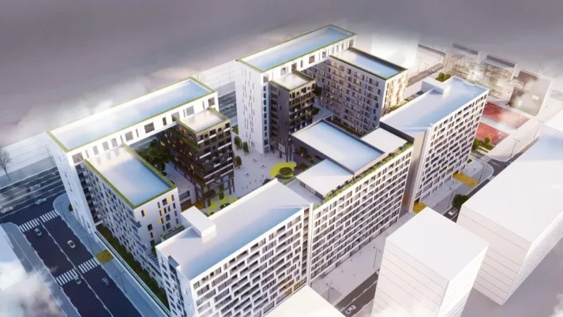 Tirane, shitet garsonier Kati 11, 44 m² 105.500 € (Rruga e Kavajes)