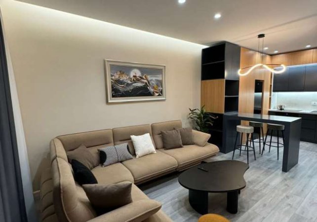 Tirane, jepet me qera apartament 1+1+Ballkon Kati 4, 75 m² 900 € (Komuna e Parisit)