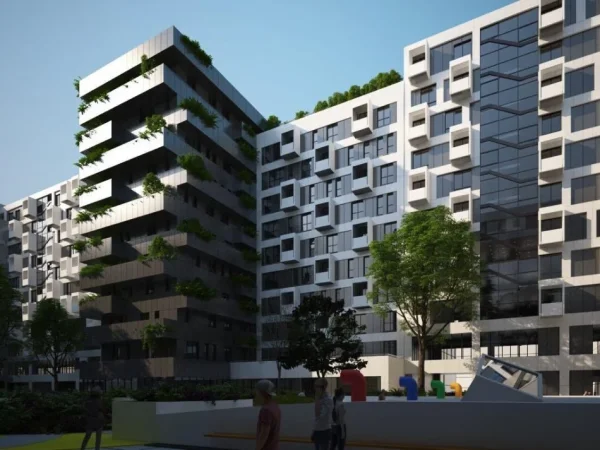 Tirane, shitet garsonier 1+1 Kati 11, 44 m² 105.600 € (Rruga Kavajes)