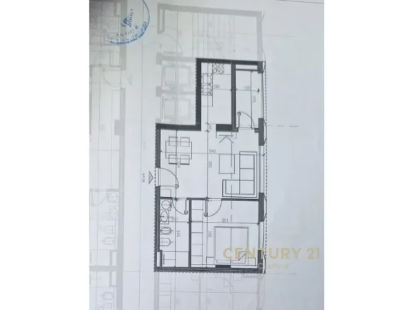 Tirane, shitet 1+1+Ballkon Kati 4, 120.000 € (Jordan Misja)