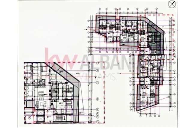 Tirane, shitet Penthouse 3+1+BLK Kati 9, 193 m² 250.000 Euro (Rruga e Dibres)
