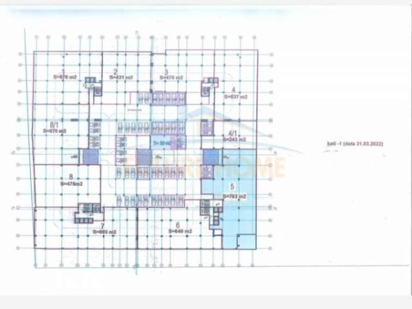 Tirane, jepet me qera dyqan Kati -1, 475 m² 2500Euro (Yzberisht)