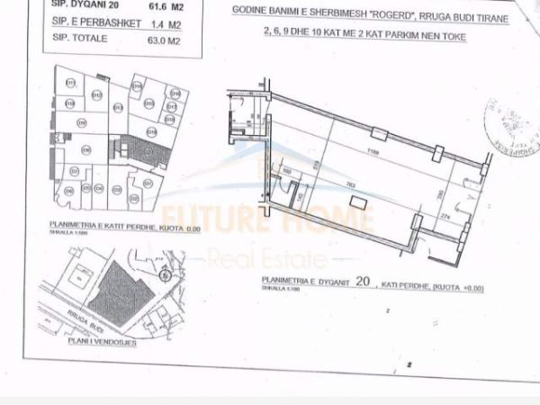 Tirane, shitet dyqan Kati 0, 63 m² 105.000 Euro (Rruga e Elbasanit)