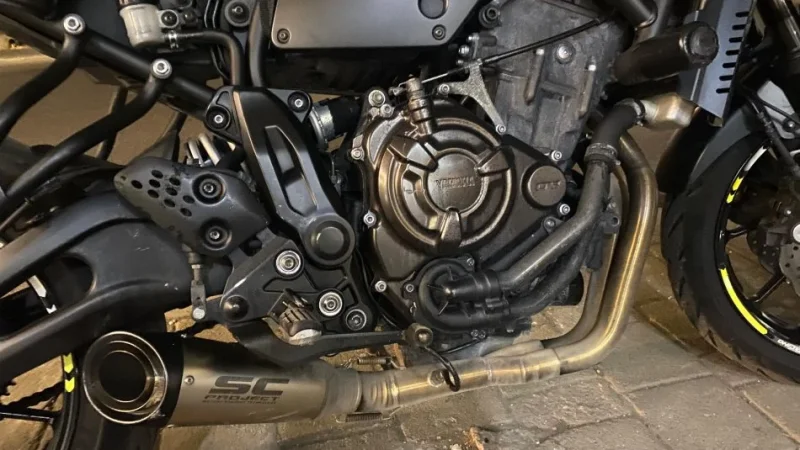 Tirane, shes Motociklete Yamaha XSR700 ABS , gri e erret 38.000 km 5.900 €