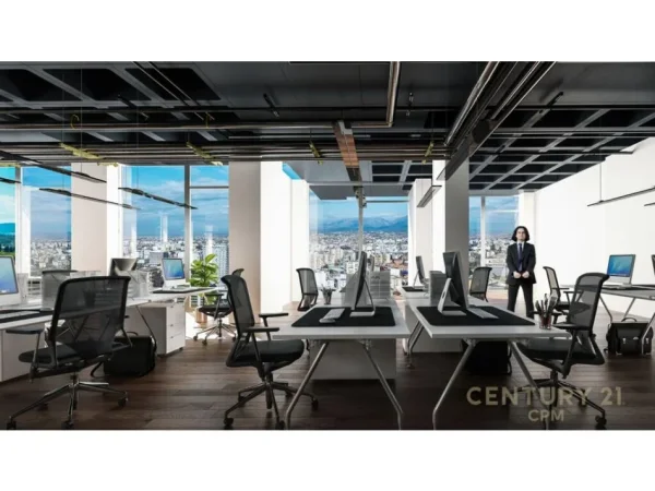 Tirane, jepet me qera zyre Kati 7, 80 m² 1.760 € (DOWNTOWN ONE)