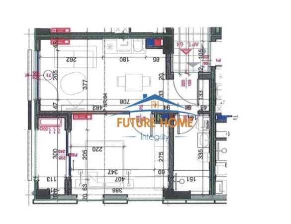 Tirane, shitet apartament 1+1 Kati 10, 54 m² 87.520 € (Spitali Amerikan 3)