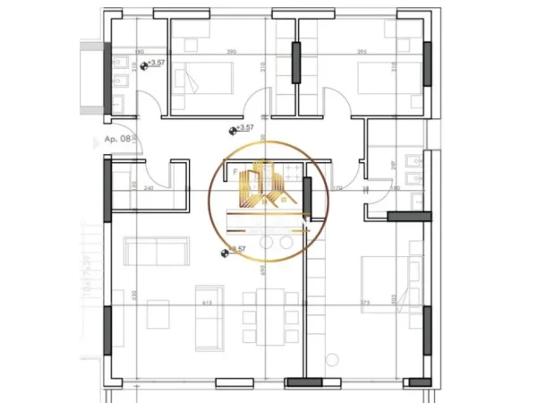 Okazion Apartament 3+1+2 Për Shitje Tek Rezidenca Blin, Në Farkë Të Vogël Me Cmim Klering!