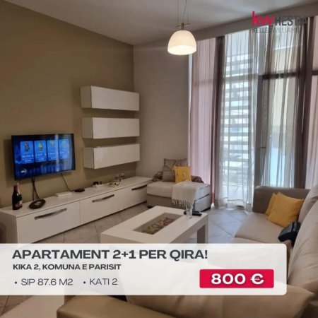 Tirane, jepet me qera apartament 2+1 Kati 2, 88 m² 800 € (Tish Daija - Komuna e Parisit)