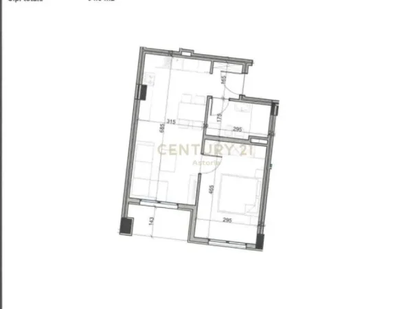 Tirane, shitet apartament 1+1 Kati 2, 66 m² 71.060 € (Rezidencën "Aluna" pranë Bulevardit të Ri, Paskuqan!)