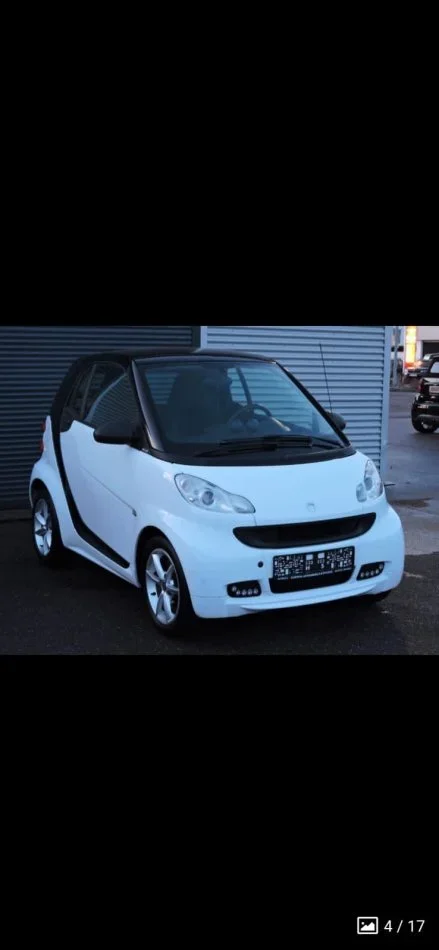 Tirane, shitet makine Smart Benzin, e bardhë automatik Klima 3.500 €