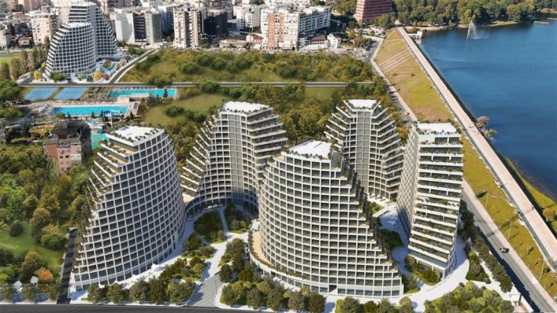 Tirane, shitet apartament 3+1+Aneks+Ballkon Kati 4, 188 m² 480.000 € (Lake View)