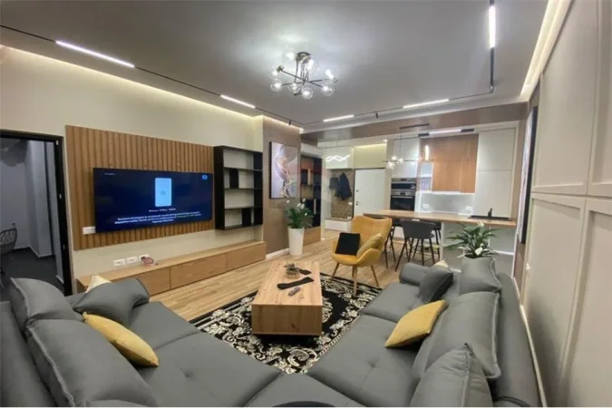 Tirane, jepet me qera apartament 1+1 , 75 m² 800 € (Rruga e Kavajes)