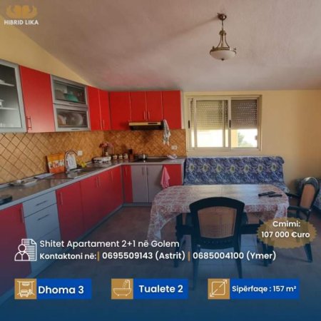 Golem, shes apartament Kati 3, 157 m² 107.000 Euro (Golem)