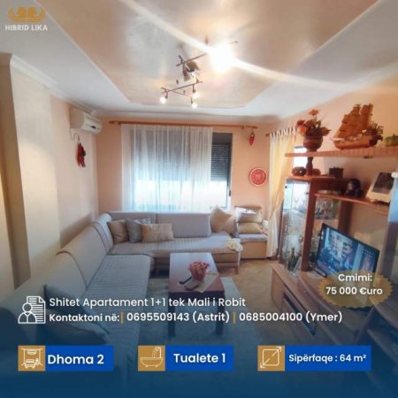 Mali Robit, shes apartament Kati 1, 64 m² 75.000 Euro (Mali i Robit)
