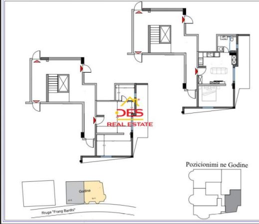 Tirane, shitet apartament 1+1+BLK Kati 8, 70 m² 98.210 Euro