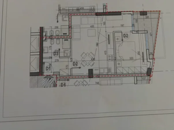 Tirane, shitet apartament 1+1+Ballkon Kati 6, 80 m² 119.625 € (Dritan Hoxha)