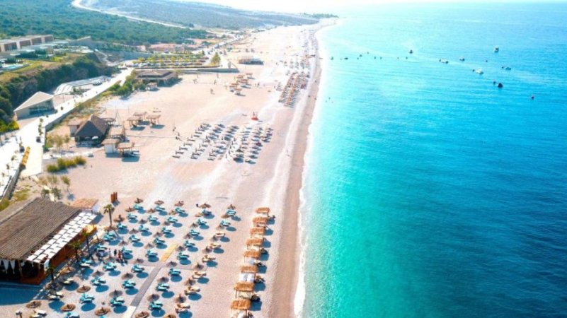 Dhermi - Palase, shitet apartament 1+1+Ballkon Kati 0, 120 m² 275.000 € (Palase)
