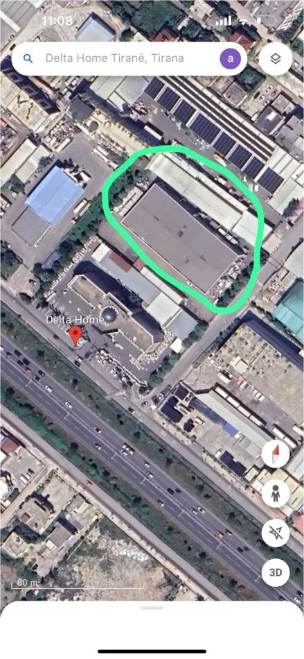 Tirane, shes kapanon Kati 0, 4.245 m² 3.600.000 €