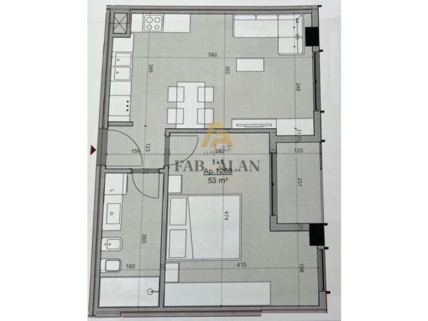 Durres, shitet apartament Kati 2, 61 m² 67.300 € (Golem)