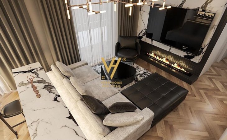 Tirane, jepet me qera apartament 2+1+Ballkon Kati 1, 130 m² 1.000 € (KODRA E DIELLIT 2) ZGJERIMI