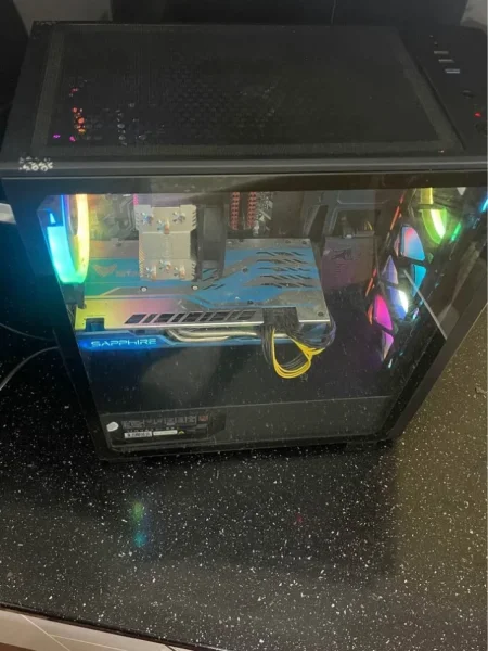 Tirane, shes Kompjuter+Monitor Ryzen 7 2700x Rx 580 8gb + monitor 144hz