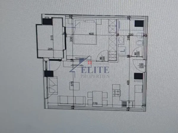 Tirane, shitet apartament 1+1+Ballkon Kati 5, 73 m² 109.950 € (Dritan Hoxha)