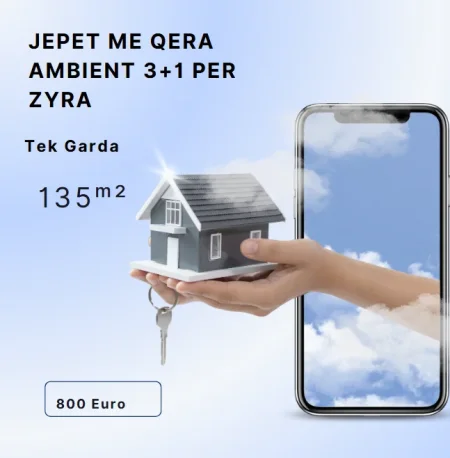 Tirane, jepet me qera Kati 11, 135 m² 800 € 