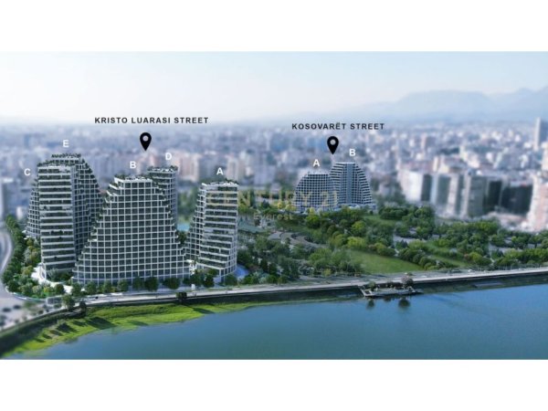 Tirane, jepet me qera apartament 2+1+Aneks+Ballkon Kati 2, 127 m² 2.200 € (Lake View)