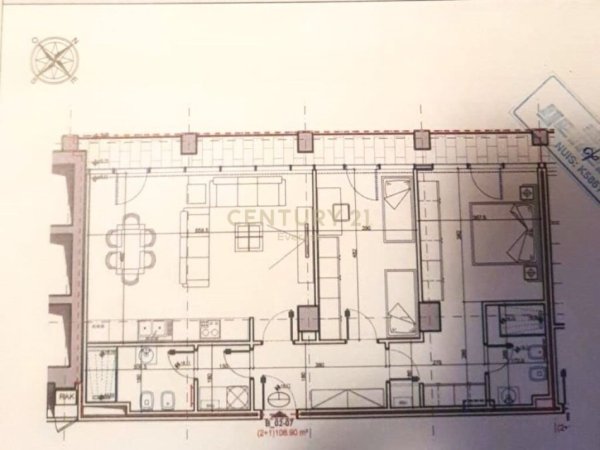 Tirane, jepet me qera apartament 2+1+Aneks+Ballkon Kati 2, 127 m² 2.200 € (Lake View)
