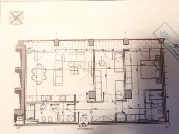 Tirane, jepet me qera apartament 2+1+Aneks+Ballkon Kati 2, 127 m² 2.200 € (Lake View)