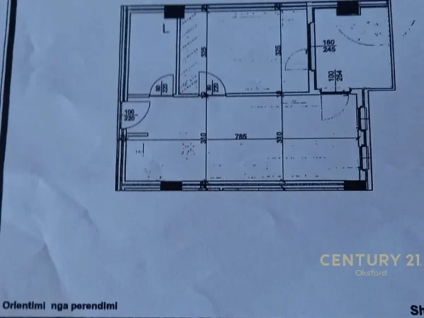 Tirane, shitet 1+1+Aneks+Ballkon Kati 3, 70 m² 108.000 € (laprake)