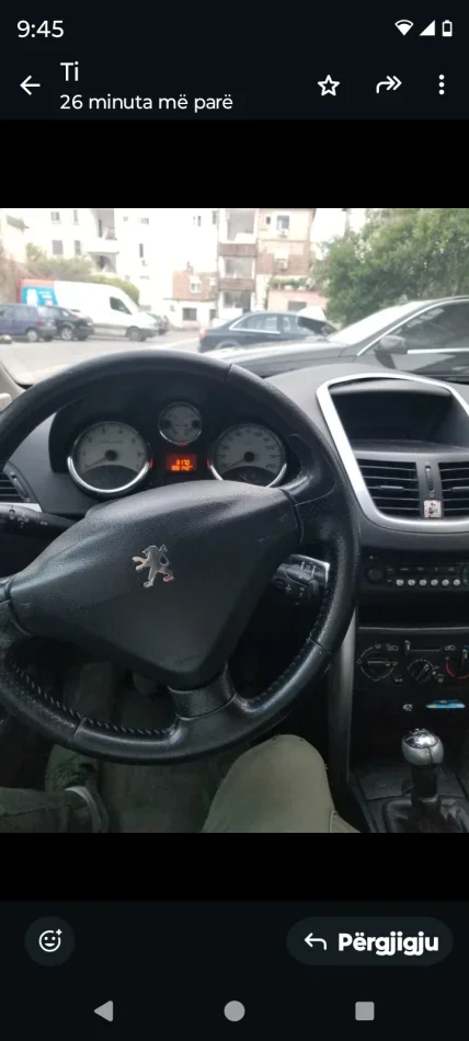 Durres, shes makine Peugeot 207 e 2007 Benzin+Gaz, blu manuale Kondicioner 190.000 km 1.501 €