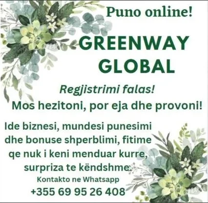 Njoftim per te gjithe qe duan te punojne me shitje produktesh  off dhe online