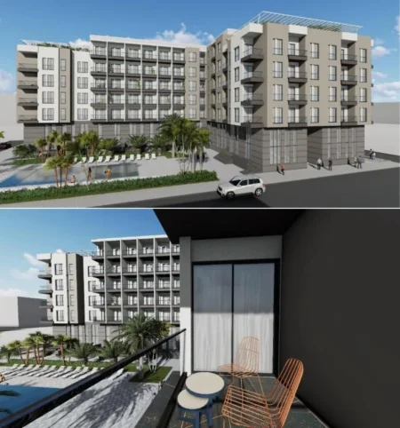 Durres, shitet apartament 2+1 Kati 1, 96 m² (Golem, Durres)