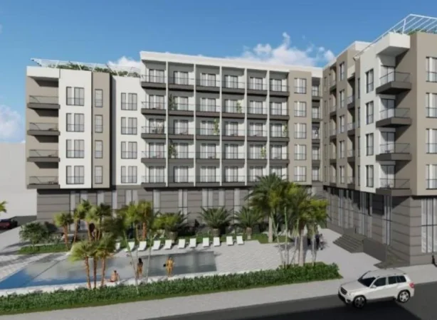 Durres, shitet apartament 1+1 Kati 1, 58 m² (Golem, Durres)