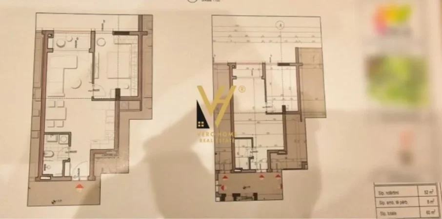 Tirane, shitet apartament 1+1+Ballkon Kati 2, 60 m² 140.000 € (RESIDENCA PARK LIFE 2)