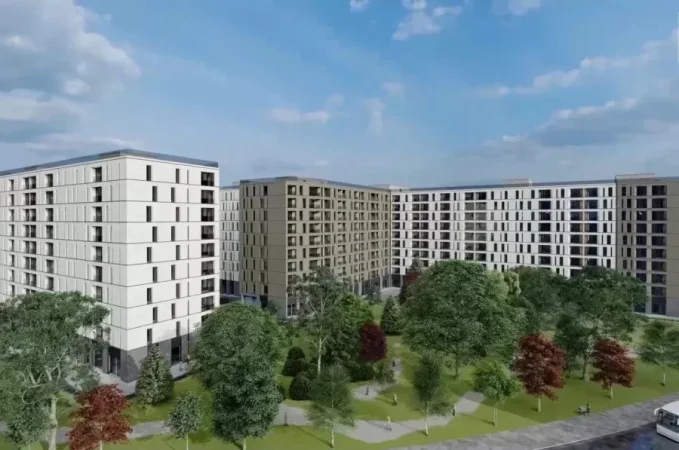 Tirane, Rruga "Javer Malo", "Riverside Residences", shes apartament 1+1+Ballkon Kati 5, 105.35 m² 158,000 Euro