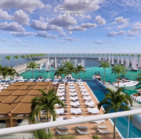 Durres, "Gjiri i Lalezit","Turqoise Marina", shes 1+1 Kati 1, 230.11 m², 202,882 Euro