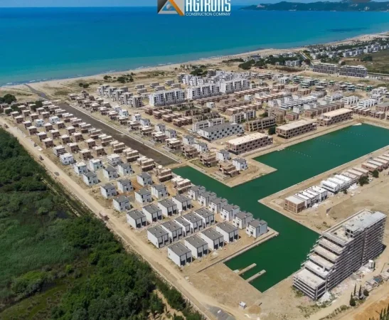 Durres, Gjiri i Lalezit, "Turqoise Marina", shes apartament 1+1, Kati 1, 69.9 m², 153,780 Euro