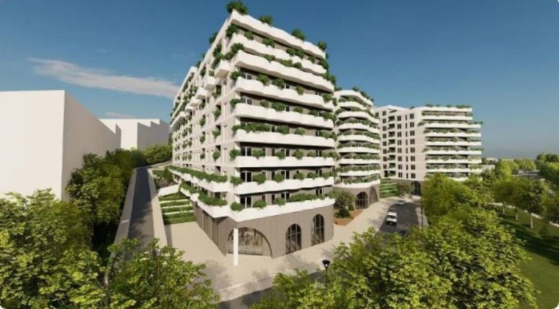 Tirane, shiten opsione apartamentesh 1+1 , (MEHMET GJEVORI,PASKUQAN) ALUNA REZIDENCE,1100 EURO/m2