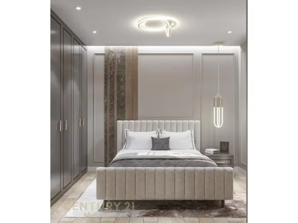Tirane, jepet me qera apartament 1+1 Kati 7, 75 m² 1.400 € (qender)