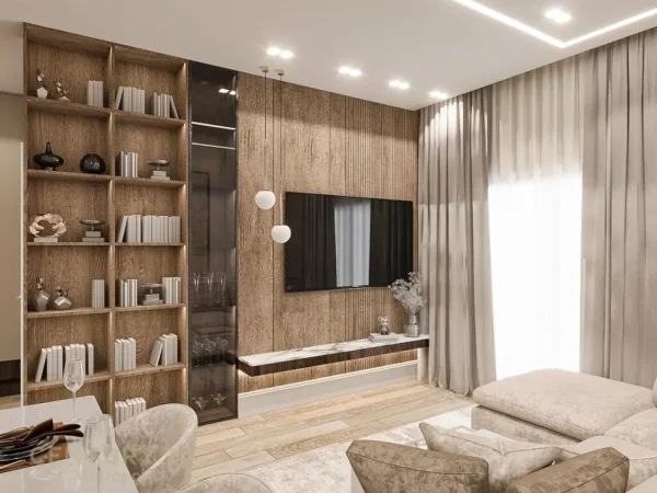 Tirane, jepet me qera apartament 1+1 Kati 7, 75 m² 1.400 € (qender)